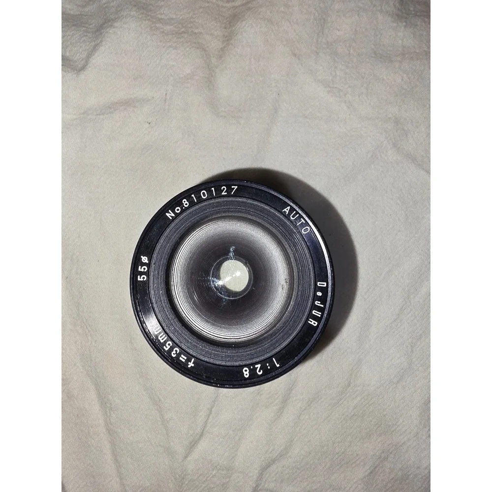 DeJur Auto 35mm f2.8 Wide Angle Prime Lens Made in Japan 55mm Filter